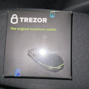 Trezor Model One (Not unpacked) - The Original Cryptocurrency Hardware Wallet